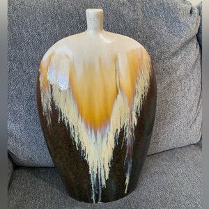 Artistic Drip Glaze Ceramic Vase